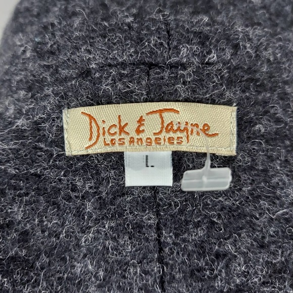 Dick & Jayne Handcrafted Wool Blend Women's Coat Jacket Size L - Picture 2 of 8